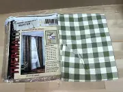 Plow & Hearth Jacobean Thermalogic Grommet-Top Valance 40" W X 15" L Green