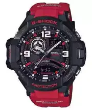 CASIO G-SHOCK Aviation Black Dial Red Men's Watch GA1000-4B 4971850072546