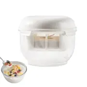 Yogurt Whey Separator Transparent Reusable Yogurt Whey Separator Container
