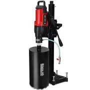 BAUMR-AG 3200W 280mm Vertical Stand Core Drill & 202mm Drill Bit Combo, for Demolition Concrete Coring Hole Drilling