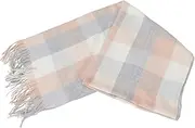 [BESTYASH] Plaid Scarf Blanket Shawl Chompas Para Mujer Winter Blankets Open Front Sweater Coat Sweater for Women Sweaters Sweater Cape for Women Open Front Blanket Imitation Cashmere