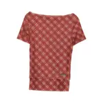 [House Of Sunny] House Of Sunny Plaid T-shirt 8 UK RED