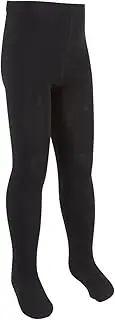 [SOCKSVILLE] Girls Tights 3 Pairs Cotton Rich | Perfect Stretch | Black, Grey | Everyday Wear Home, Back To School, Indoor, Outdoor | Durable, Comfortable, Lightweight, Breathable