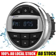 Marine Waterproof Radio Boat Bluetooth Stereo Receiver Car USB MP3 Player AUS