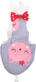 GREENADSCAPE Washable Bird Diaper for Parrots Lightweight Decorative Flight Suit with Design Breathable and Reusable Clothing for Cockatoos Lovebirds and More
