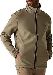 [REGATTA] Mens Cera V Wind Resistant Soft Shell Jacket (UK Size: M) (Treetop)