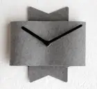 Ultra-Compact Minimalist Quiet Felt Wall Clock, Noiseless Design for Living Room