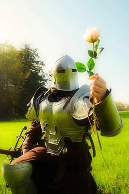 Barbuta Knight Full Medieval Knight Armor Suit – Halloween/Cosplay Costume