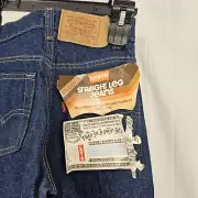 Vintage Levis June 1988 Student W25 L28 Dark Wash Nwt Jeans