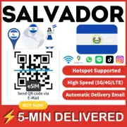 [eSIM] El Salvador eSIM e-SIM card Travel Sim card Tarjeta eSIM Dato Data only