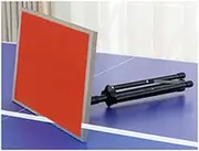 Desktop Table Tennis Rebound Board,Pingpong Return Board Self Training Equipment,Stand is Height Adjustable for Home Gym Community Game Rooms