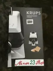 Krups FDD95D Professional Waffle Maker Silver / Black, free shipping Worldwide