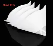 30/60Pcs 3D Printer Paper Filter LCD Photocuring Consumables UV Resin Disposable