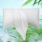 Cooling Side Sleeper Pillow Cases - Curved Rayon Derived from Bamboo Pillowca...