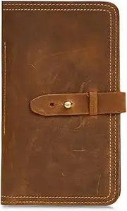 [DLUXCA] 1pcs Clutch Bag Men's Retro Business Wallet Large Capacity Document Bag Long Bag (Color : D, Size : 11 * 2 * 19cm)