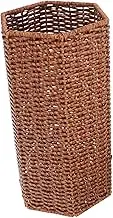 Sturdy Freestanding Rack for Indoor Entryway Versatile Organizer for Hotels Cafes Homes Decorative Woven Design for Umbrellas Walking Sticks