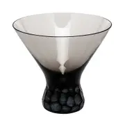 Moser Pebbles Stemless Martini Glass