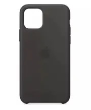 Apple Silicone Case For Iphone 11 Pro- BLACK