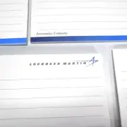5 Vintage Lockheed Martin 5"x8" Note Pads
