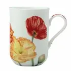 Maxwell & Williams Mug Poppy seed - Katherine Castle Floriade, coffee cup, 35...