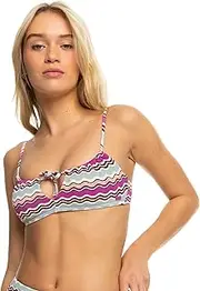 [Roxy] Women's Standard Flowy Mood Bralette Bikini Top