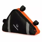 Bike Cycling Triangle Bag Front Frame Bicycle Black Pouch Sports Accessories
