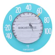 La Crosse 8" Floating Margaritaville Dial Thermometer - Teal (Model 104-120MV2)