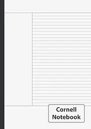 Cornell Notebook: A4 | Cornell Method Note-Taking for Students
