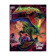 TSR Dragon Magazine #231 "The Master Thief Spying Game" Mag New