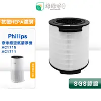 在飛比找PChome24h購物優惠-綠綠好日 適用 飛利浦 PHILIPS AC1715 AC1