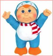 Cabbage Patch Kids Holiday Helpers Sparkle NORTH PENGUIN 9" Plush Doll NEW