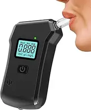 Portable Breathalyzer, Home Use Detector for Alcohol, Portable Precise Alcohol Tester Breathalyzer with High-Definition Digital Display for Home Use