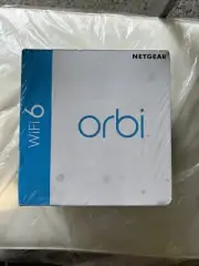 NETGEAR Orbi Dual Band Mesh WiFi6 System Router, Pack of 2 (RBK352-100AUS)