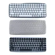 Keyboard Cover for Bluetooth-compatible Wireless Keyboard Silicone Keyboard