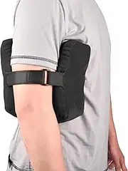 Rotator Cuff Pillow for Shoulder Pain Relief - Post Shoulder Surgery Pillow, Shoulder Pillow for Shoulder Pain Side Sleeper, Shoulder Pain Relief Pillow, Arm Support Pillow After Surgery, Black