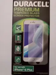 Duracell Pro724 Premium Tempered Glass Screen Protector for iPhone 6 Plus