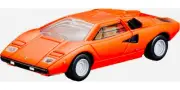 Lamborghini Countach LP 400 Orange #33 1:64 Model Car by Tomica Premium PRM 33
