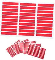 CALLARON 5Sheets Clear Nail Display Holder Tape Non Marking Double Sided Adhesive for Nail Art Compact Durable Design for Displaying Fake Nail Tips Convenient Practical