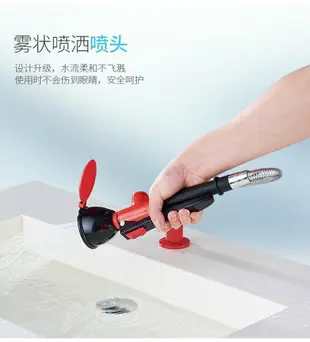 達點洗眼器噴頭工業用實驗室醫院用緊急噴淋銅噴塑單雙口洗眼器