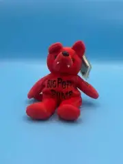 Scott Steiner "Big Poppa Pump" Beanie Bear Vintage W.C.W. Nitros Wrestling 1999