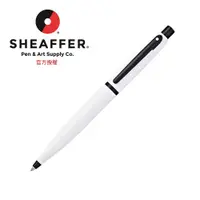 在飛比找PChome24h購物優惠-SHEAFFER VFM 原子筆–光澤白亮漆 E294255