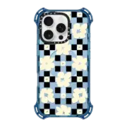 iPhone 16 Pro Bounce Case MagSafe Compatible Floral Gridlock