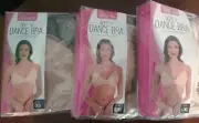 Dance/theater Bra padded with clear straps-s/M or l/xl