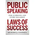 PUBLIC SPEAKING LAWS OF SUCCESS: FOR EVERYONE AND EVERY OCCASION