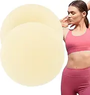 [Generic] Nipple Covers for Women, Silicone Adhesive Nipple Covers, Cooling Thin Seamless Reusable Traceless Chest Pad Fit A-C Size with Case for Strapless Outfits Backless Dresses Wedding Attire Evening