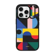 iPhone 16 Pro Impact Ring Stand Case MagSafe Compatible PING PONG BY POKETO