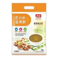 在飛比找PChome24h購物優惠-廣吉 活力多堅果飲-核桃黑五珍 300g(30gx10包)