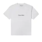 CALVIN KLEIN CK 熱銷印刷文字圖案短袖T恤(女)-白色