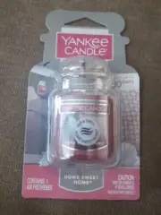 Yankee Candle Car Jar Ultimate Home Sweet Home Air Freshener New