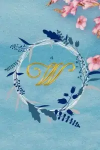 在飛比找博客來優惠-W: Cute monogram Initial lette